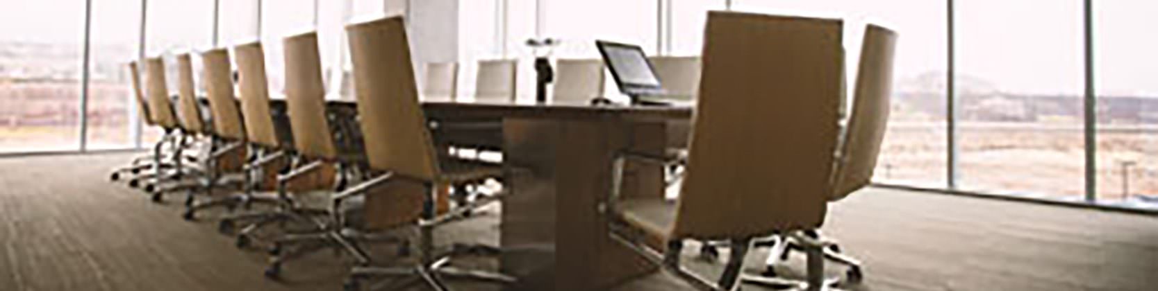 office with large windows