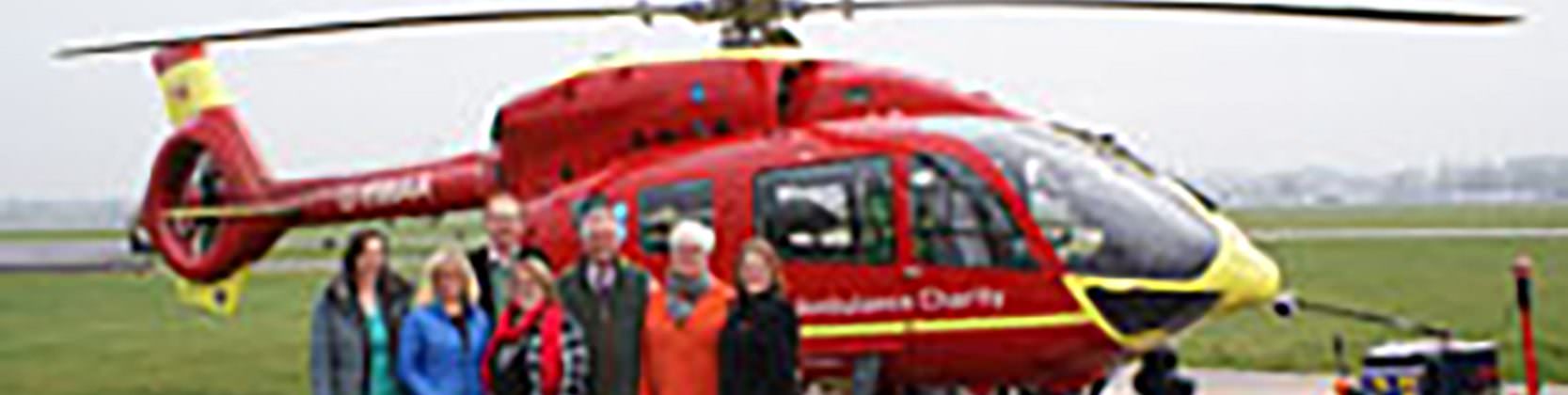 Doing our bit for Midlands Air Ambulance Charity